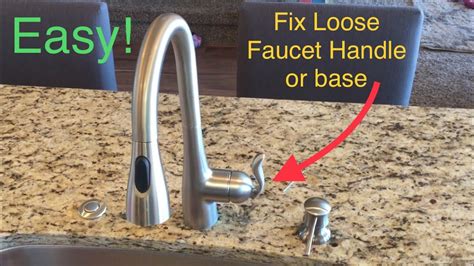 how to tighten a moen kitchen faucet|How to Tighten Moen Kitchen Faucet